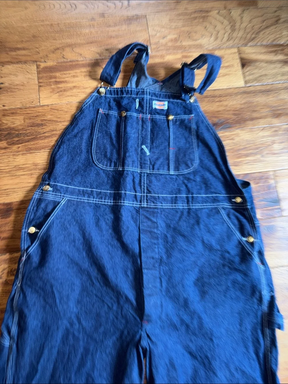 Dickies Denim Blue Work Overalls